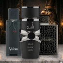 KIT DEIXA RASTRO | ASAD ELIXIR | VULCAN BLACK | RAYHAAN OBSIDIAN